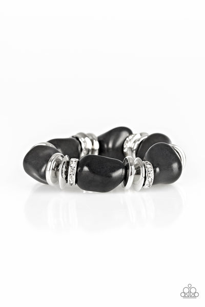 Stone Age Stunner - Black - Paparazzi Accessories