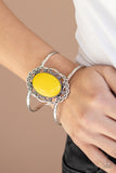 Vibrantly Vibrant - Yellow - Paparazzi Accessories