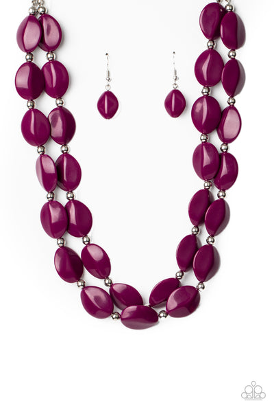 Two-Story Stunner - Purple - Paparazzi Accessories