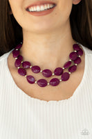 Two-Story Stunner - Purple - Paparazzi Accessories