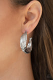 Curves In All The Right Places - Silver - Paparazzi Accessories