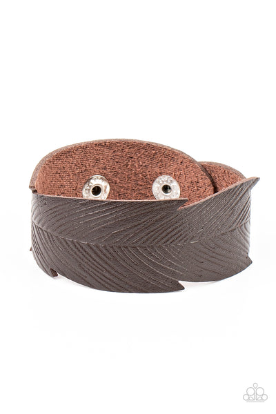 Whimsically Winging It - Brown - Paparazzi Accessories