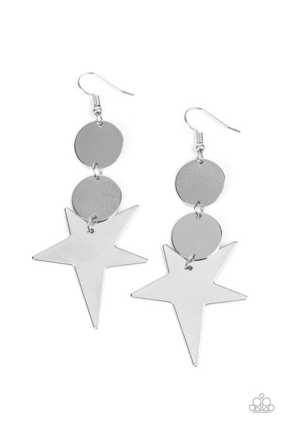 Star Bizarre - Silver - Paparazzi Accessories