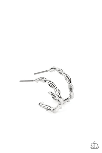 Irresistibly Intertwined - Silver - Paparazzi Accessories