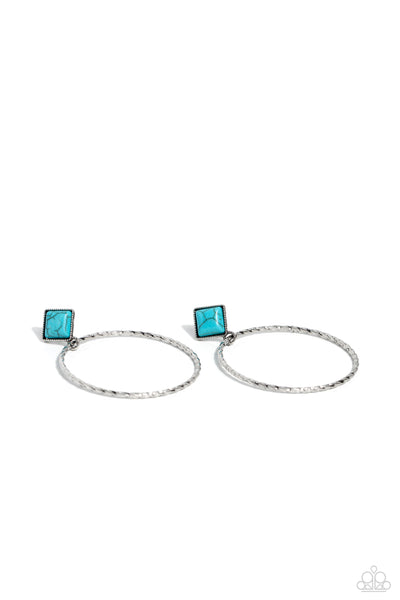 Canyon Circlet - Blue - paparazzi accessories